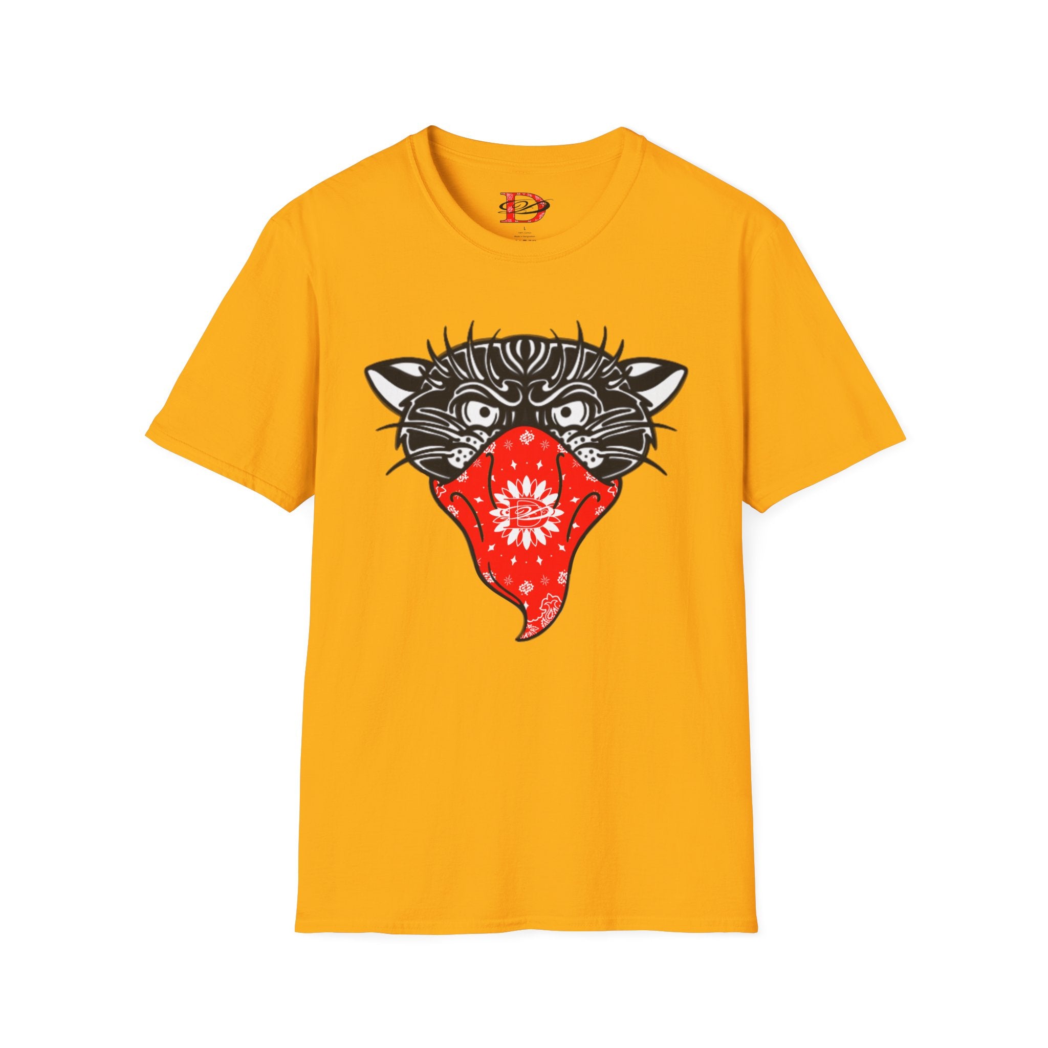 DD Bandito Panther | Softstyle T-Shirt, Unisex, Streetwear, Urban Fashion, Tattoo, Designer
