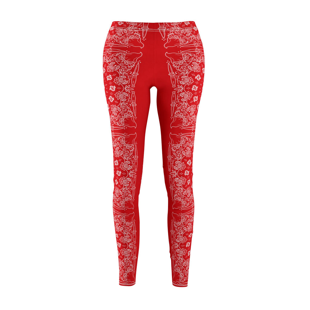 DD Custom Bandana Print Women's Leggings AOP