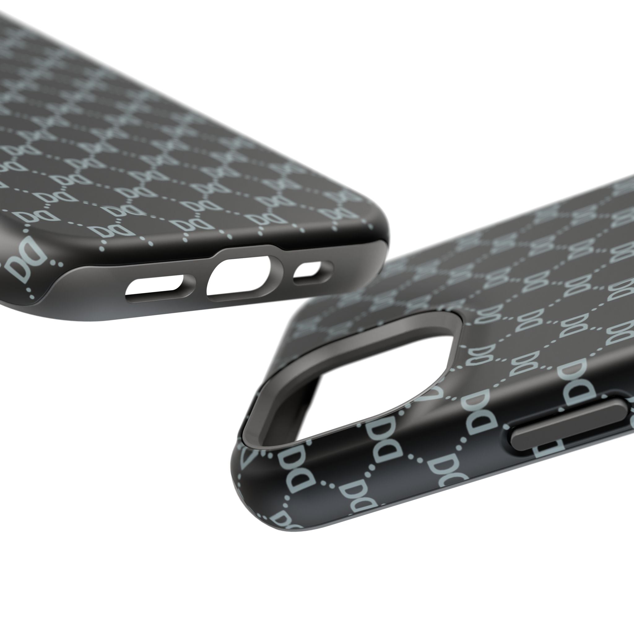 DD Monogram Pattern Magnetic Phone Case
