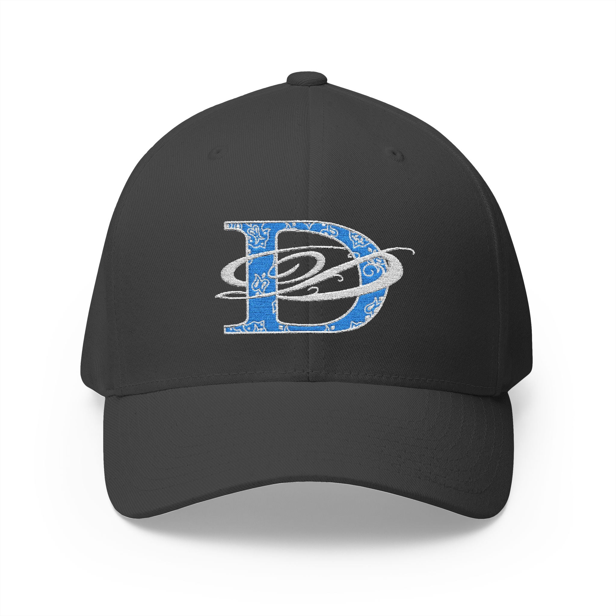 DD Bandana Logo Embroidered Closed Back Stretch Fit Cap