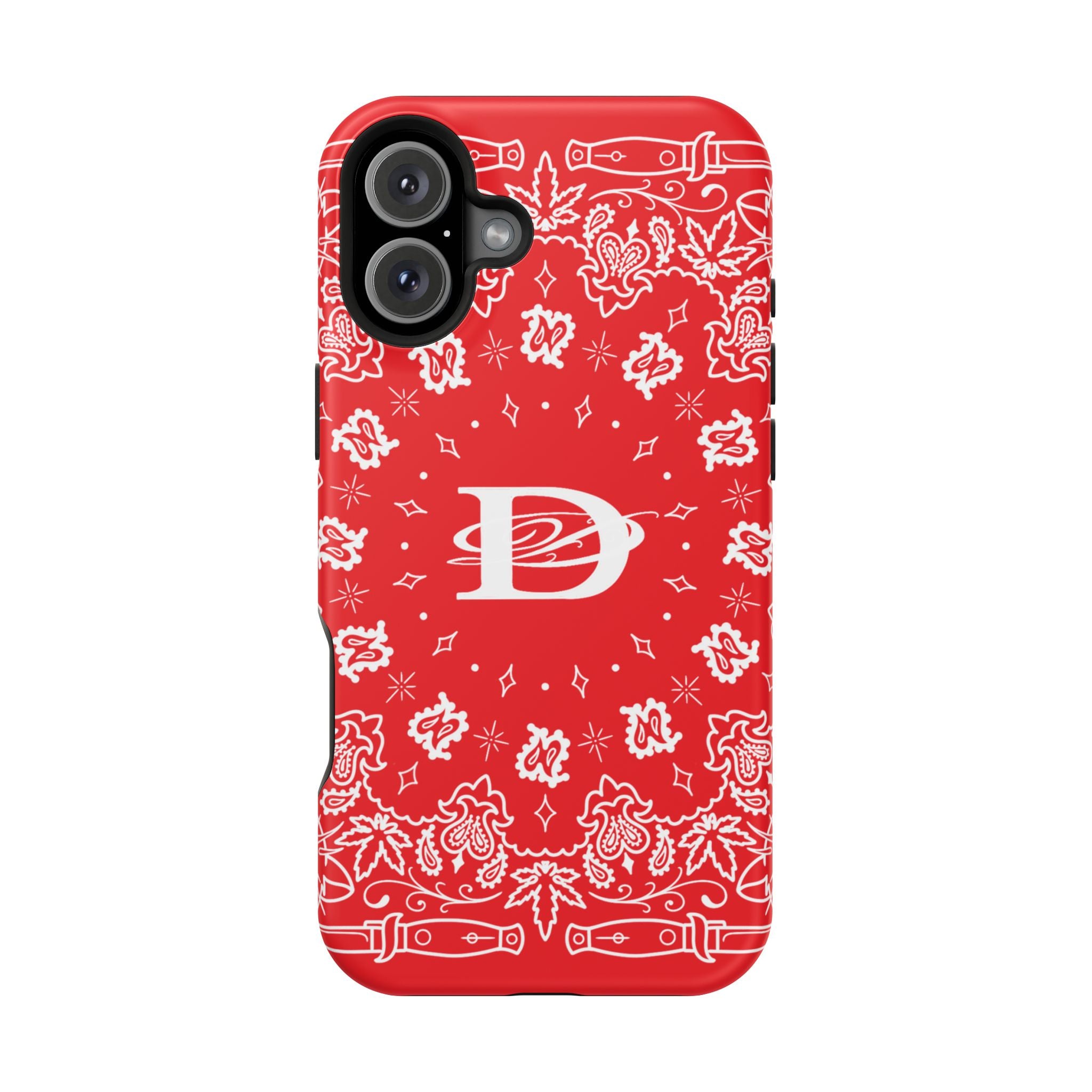 DD Custom Bandana Print Magnetic Case iPhone/Samsung