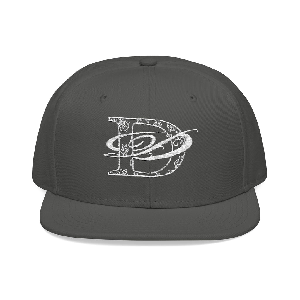 DD Bandana Print Embroidered Flat Billed Snapback Cap | Streetwear, Urban Fashion, Tattoo, Bandana, Designer