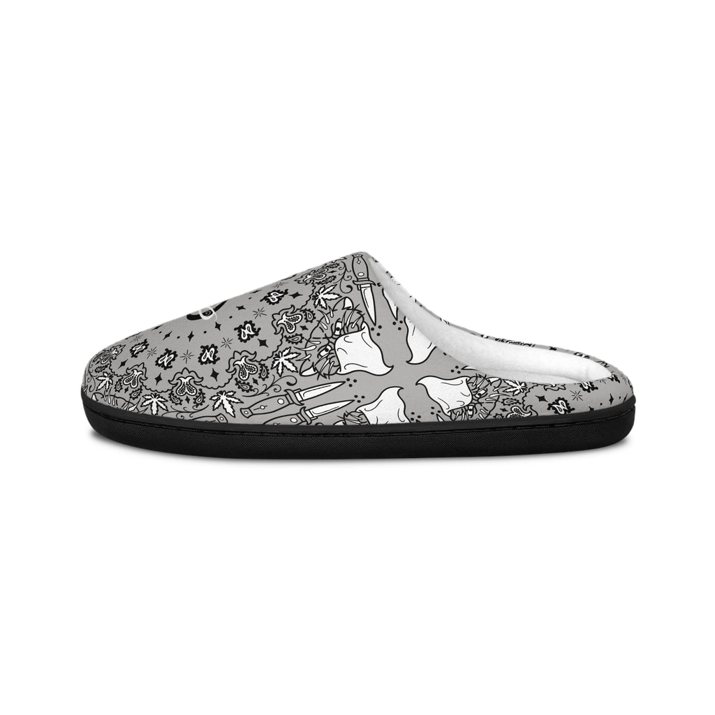 DD Custom Bandana Print Indoor Slippers AOP