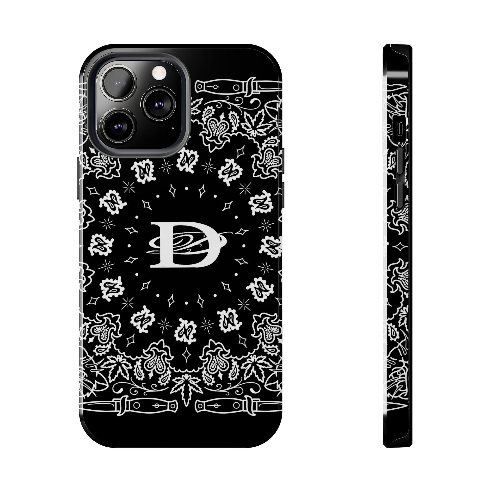 DD Custom Bandana Print Phone Case