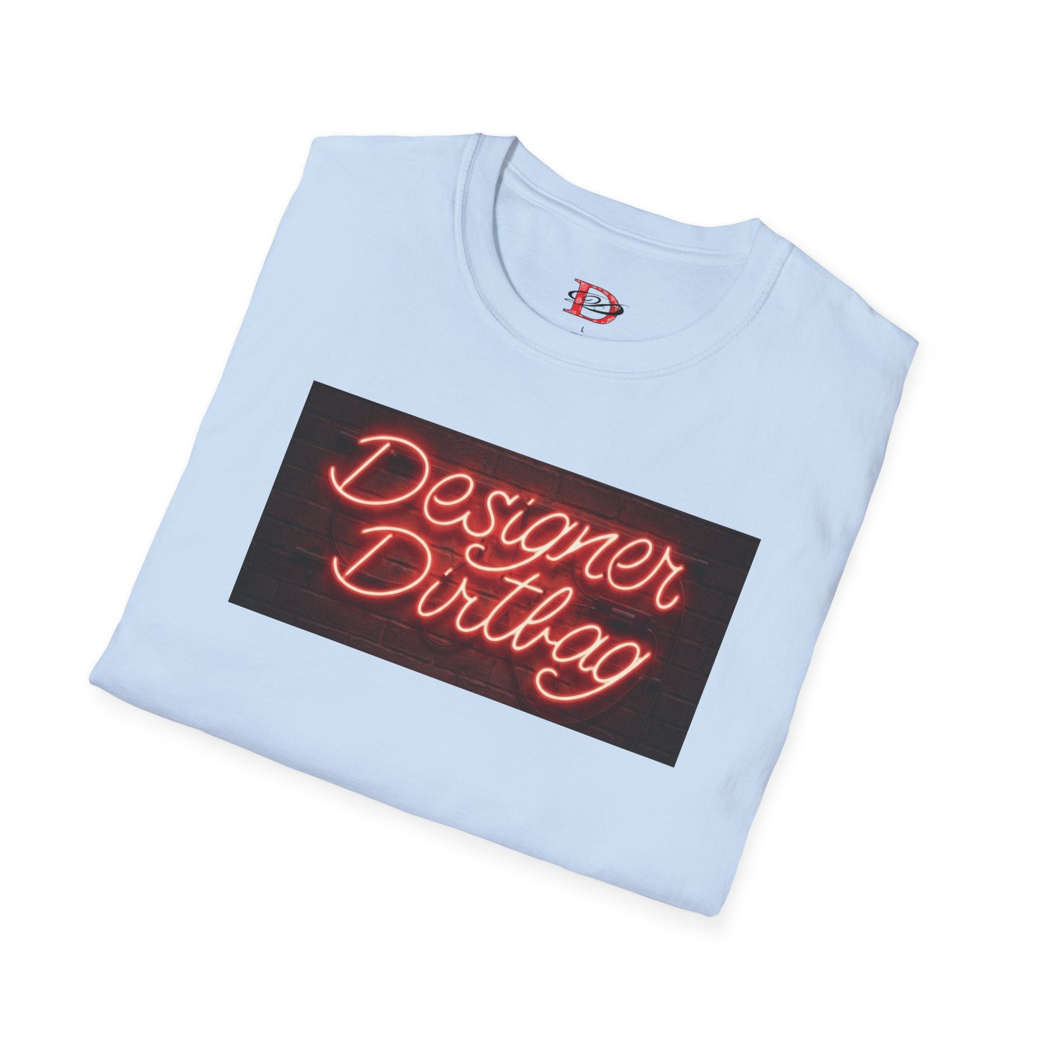 DD Neon Sign Softstyle Unisex T-Shirt