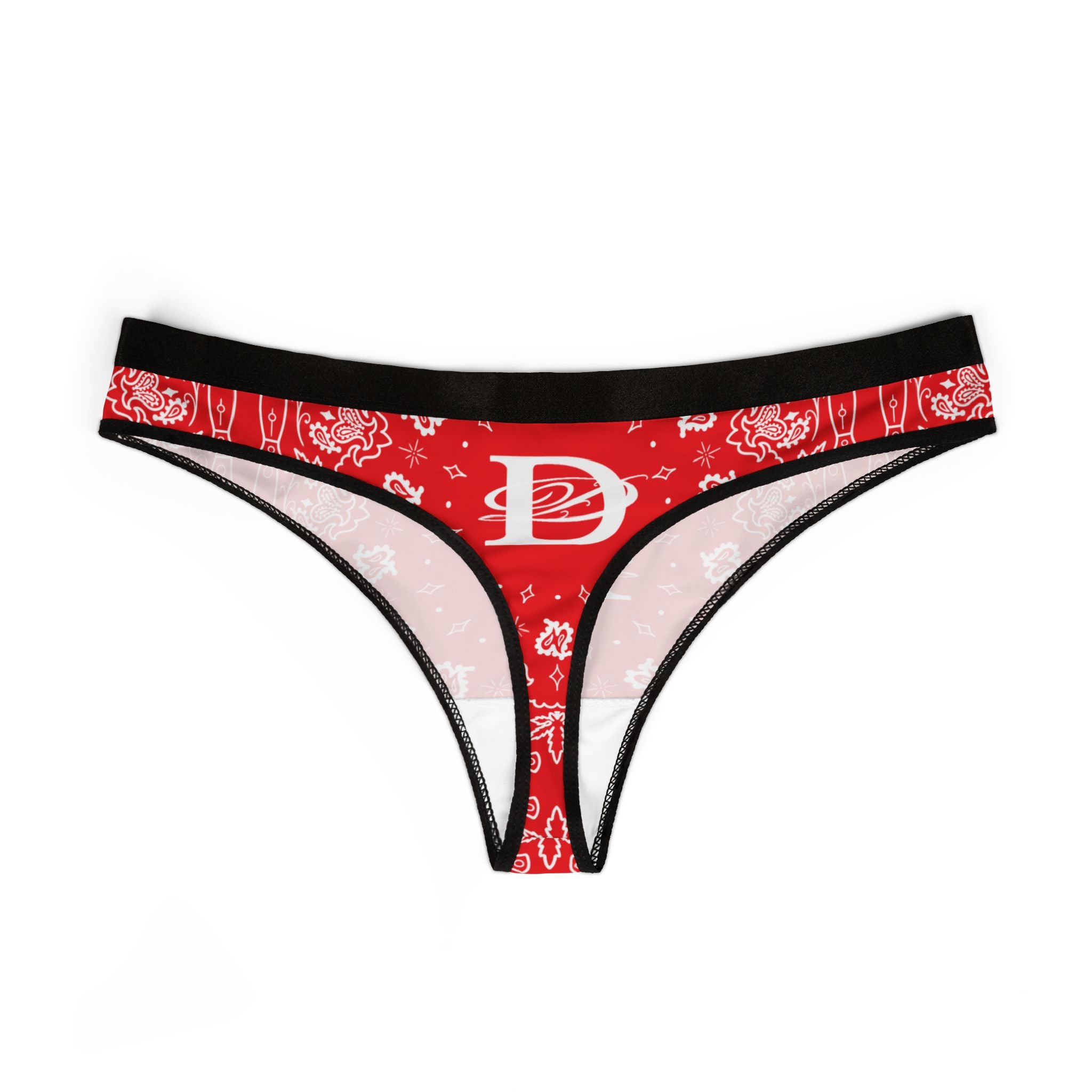 DD Custom Bandana Women's Thong Underwear