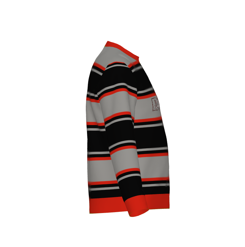 DD Logo Lightweight Banded Crewneck Knitted Sweater