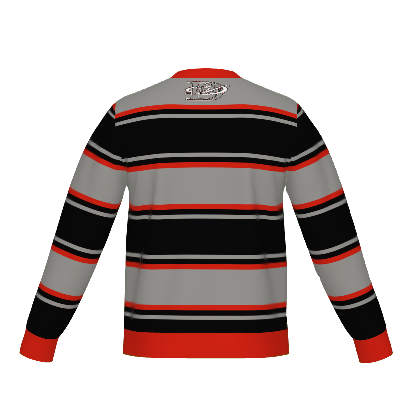 DD Logo Lightweight Banded Crewneck Knitted Sweater